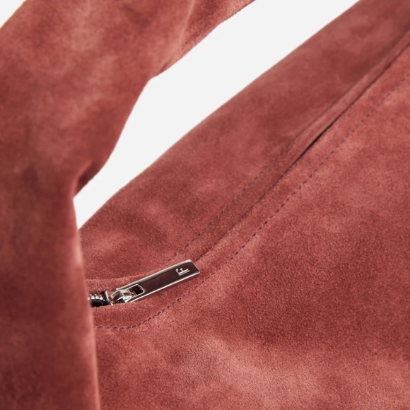 Flattered Alva Suede Shoulder Bag Rust - Picture 5 of 15